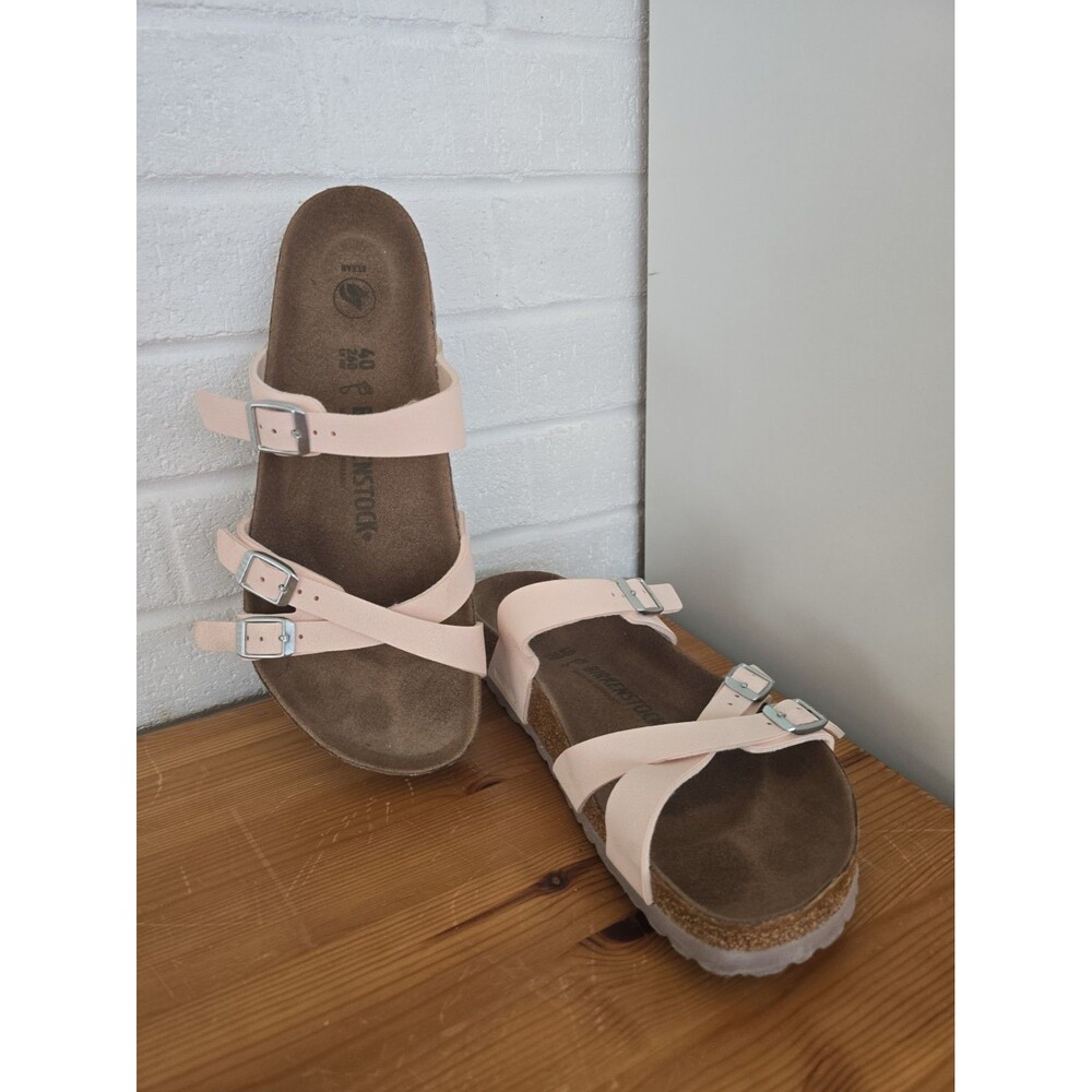 Birkenstock Franca Light Rose Birko-Flor Size 40/ US9